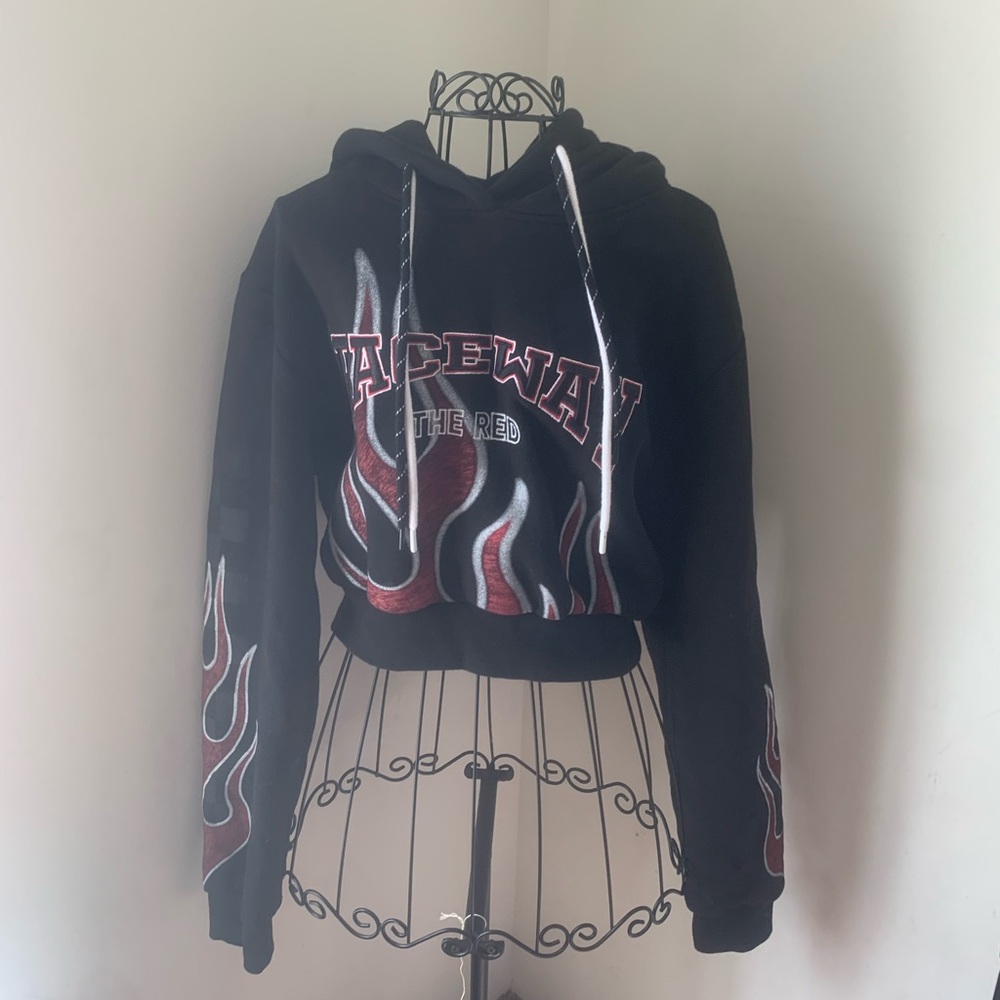 Cropped and Fitted Hoodie